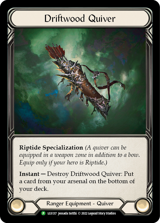 Driftwood Quiver [LGS137] (Promo)  Cold Foil | Tables and Towers