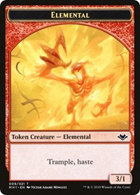 Elemental (009) // Goblin Double-Sided Token [Modern Horizons Tokens] | Tables and Towers