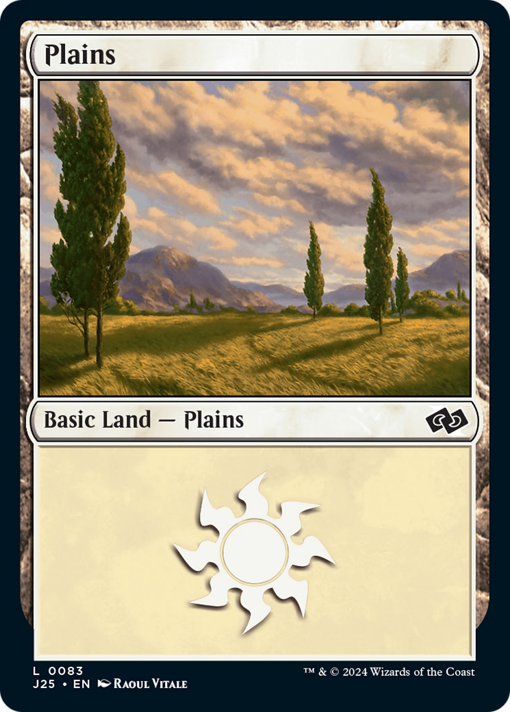 Plains (83) [Foundations Jumpstart] | Tables and Towers