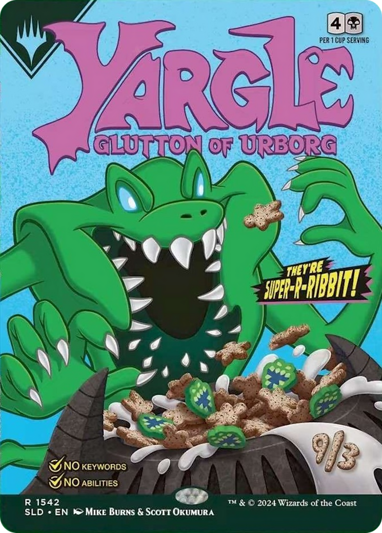 Yargle, Glutton of Urborg (Rainbow Foil) [Secret Lair Drop Series] | Tables and Towers