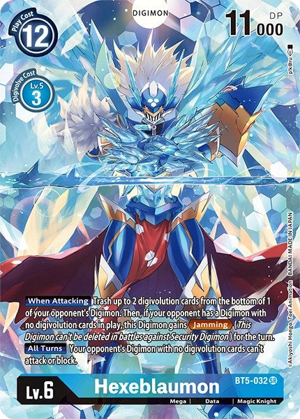 Hexeblaumon [BT5-032] (Alternate Art) [Dimensional Phase] | Tables and Towers