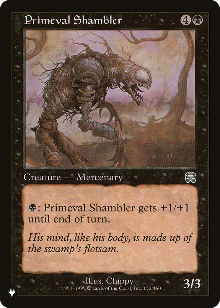 Primeval Shambler [The List Reprints] | Tables and Towers