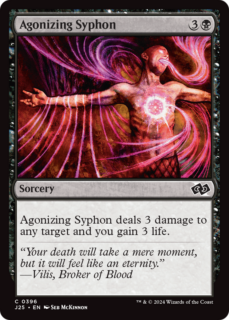 Agonizing Syphon [Foundations Jumpstart] | Tables and Towers