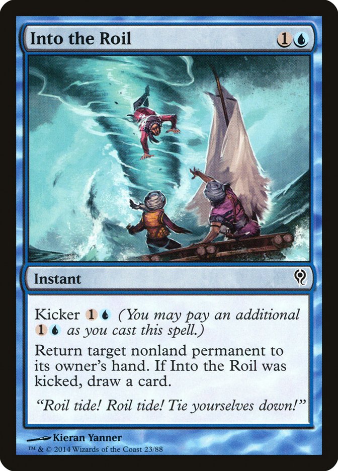 Into the Roil [Duel Decks: Jace vs. Vraska] | Tables and Towers