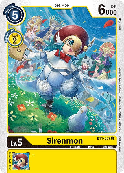 Sirenmon [BT1-057] (Winner Pack Double Diamond) [Release Special Booster Promos] | Tables and Towers