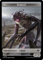 Eldrazi // Knight Double-Sided Token [Commander Masters Tokens] | Tables and Towers