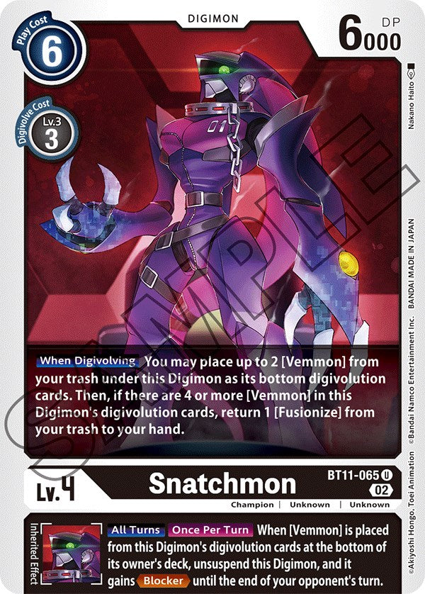 Snatchmon [BT11-065] [Dimensional Phase] | Tables and Towers