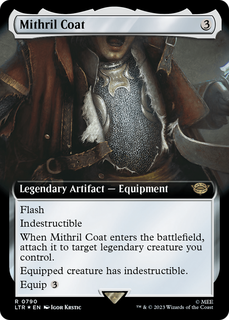 Mithril Coat (Extended Art) (Surge Foil) [The Lord of the Rings: Tales of Middle-Earth] | Tables and Towers