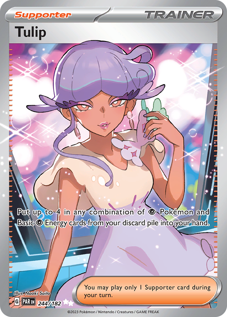 Tulip (244/182) [Scarlet & Violet: Paradox Rift] | Tables and Towers