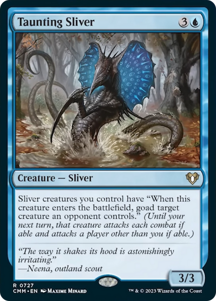 Taunting Sliver [Commander Masters] | Tables and Towers