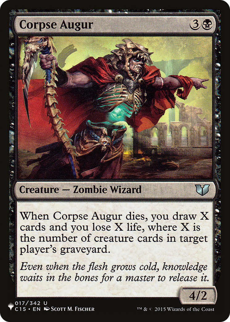 Corpse Augur [The List Reprints] | Tables and Towers