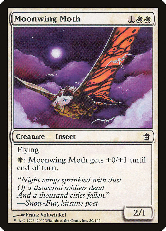 Moonwing Moth [Saviors of Kamigawa] | Tables and Towers