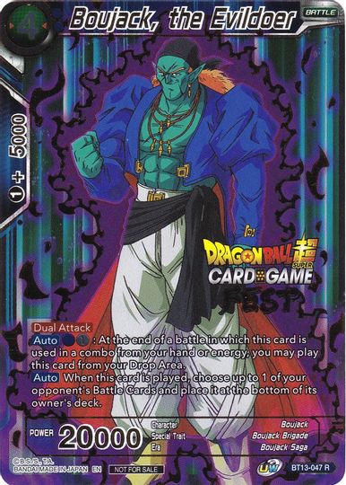 Boujack, the Evildoer (Card Game Fest 2022) (BT13-047) [Tournament Promotion Cards] | Tables and Towers