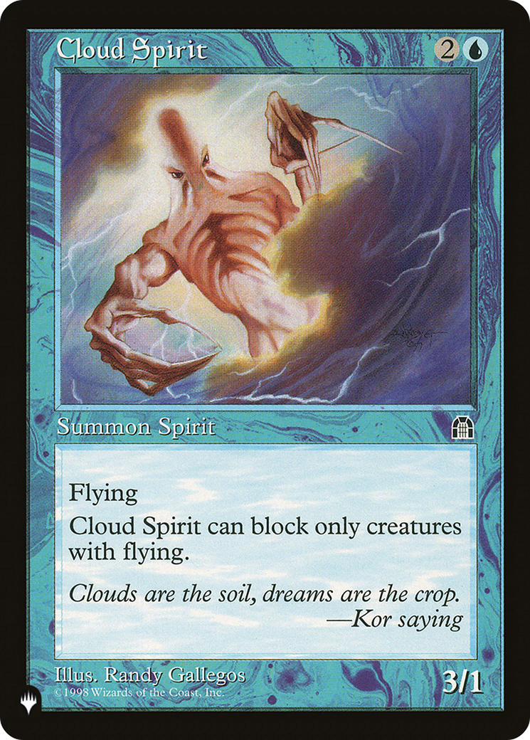 Cloud Spirit [The List Reprints] | Tables and Towers