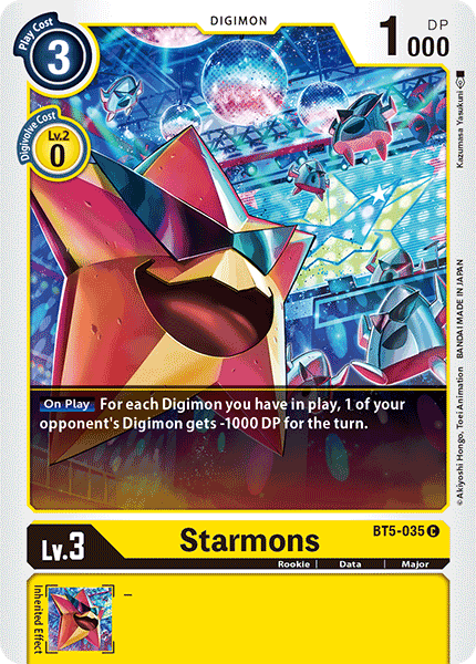 Starmons [BT5-035] [Battle of Omni] | Tables and Towers