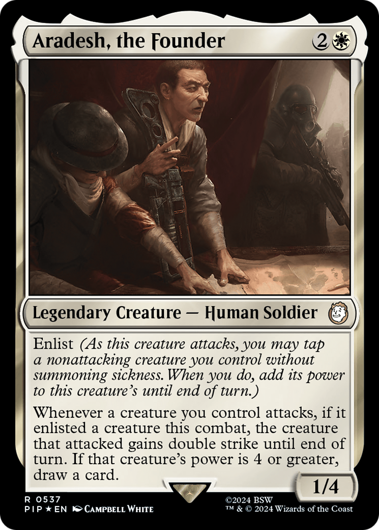 Aradesh, the Founder (Surge Foil) [Fallout] | Tables and Towers