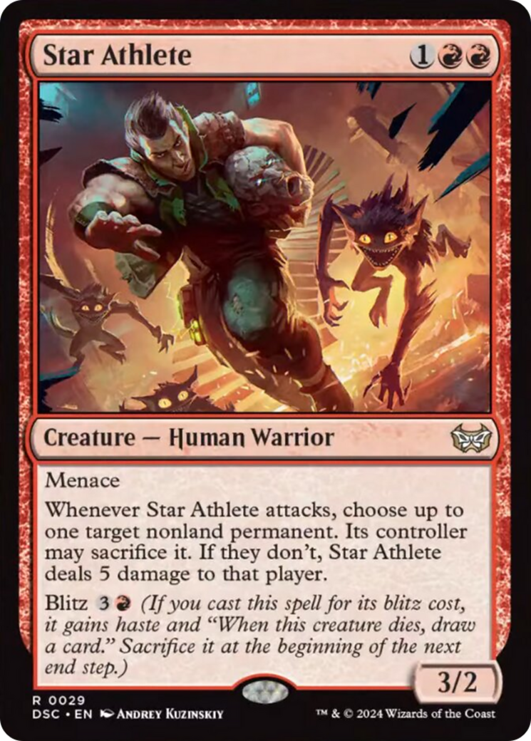 Star Athlete [Duskmourn: House of Horror Commander] | Tables and Towers
