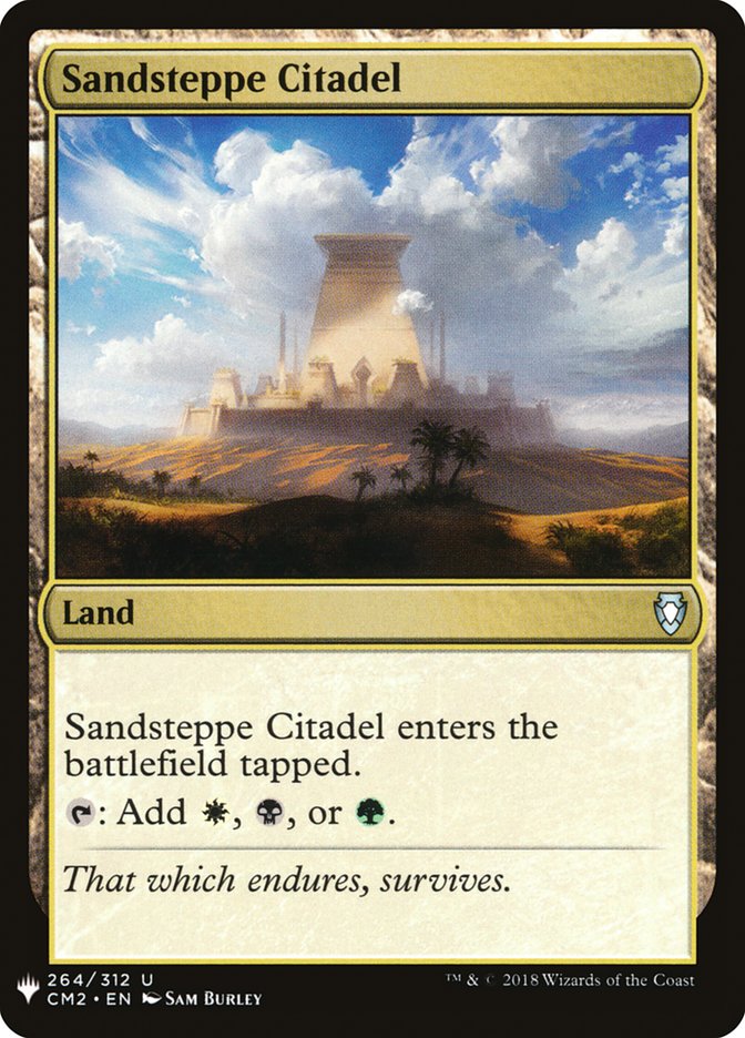 Sandsteppe Citadel [Mystery Booster] | Tables and Towers