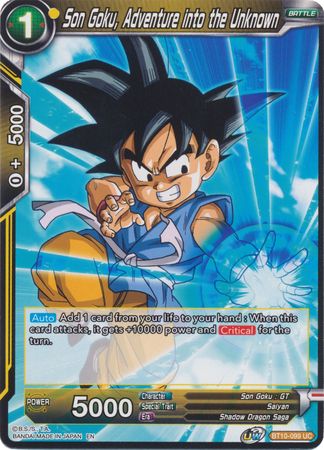 Son Goku, Adventure into the Unknown (BT10-099) [Rise of the Unison Warrior 2nd Edition] | Tables and Towers