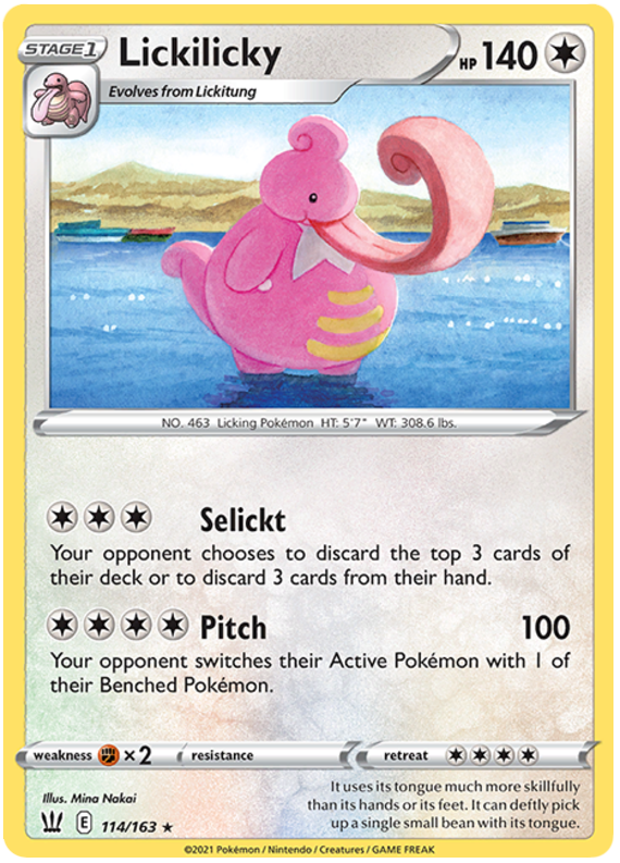 Lickilicky (114/163) [Sword & Shield: Battle Styles] | Tables and Towers