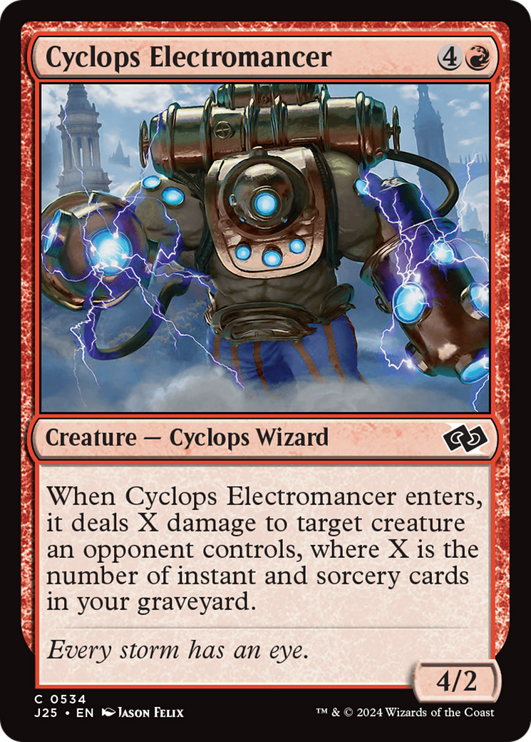 Cyclops Electromancer [Foundations Jumpstart] | Tables and Towers