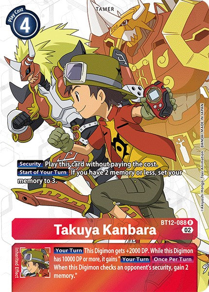 Takuya Kanbara [BT12-088] (Alternate Art) [Across Time] | Tables and Towers