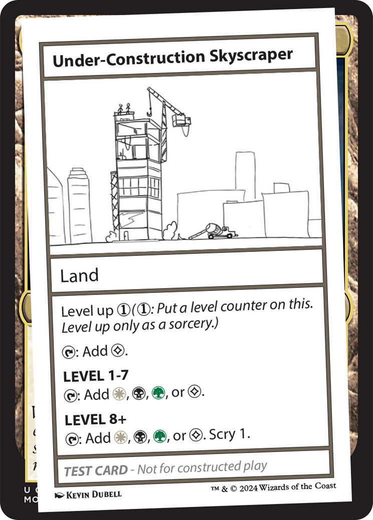 Under-Construction Skyscraper [Mystery Booster 2 Playtest Cards] | Tables and Towers