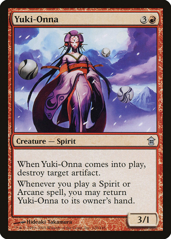 Yuki-Onna [Saviors of Kamigawa] | Tables and Towers