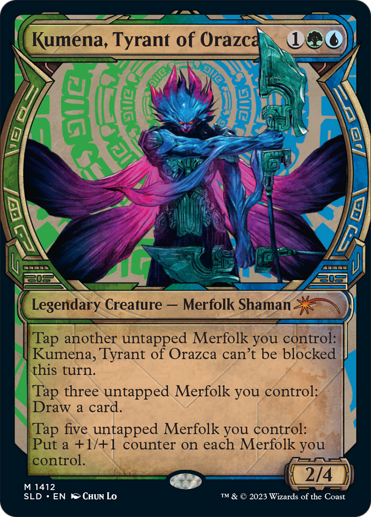 Kumena, Tyrant of Orazca (Rainbow Foil) [Secret Lair Drop Series] | Tables and Towers