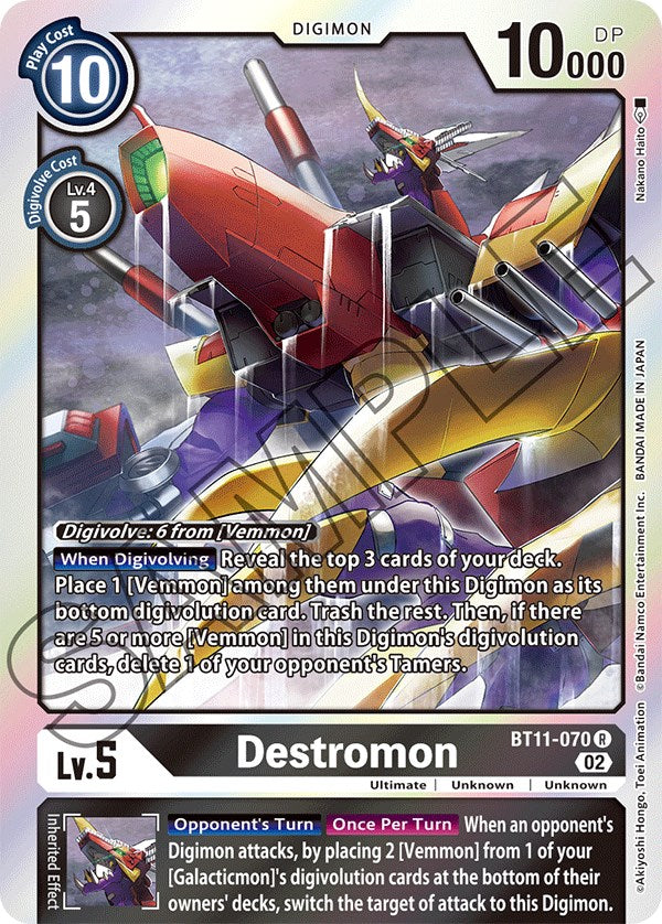 Destromon [BT11-070] [Dimensional Phase] | Tables and Towers