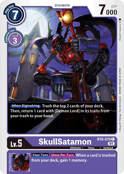 SkullSatamon [BT8-079] [New Awakening] | Tables and Towers