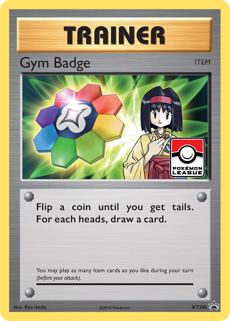 Gym Badge (XY206) (Erika) [XY: Black Star Promos] | Tables and Towers