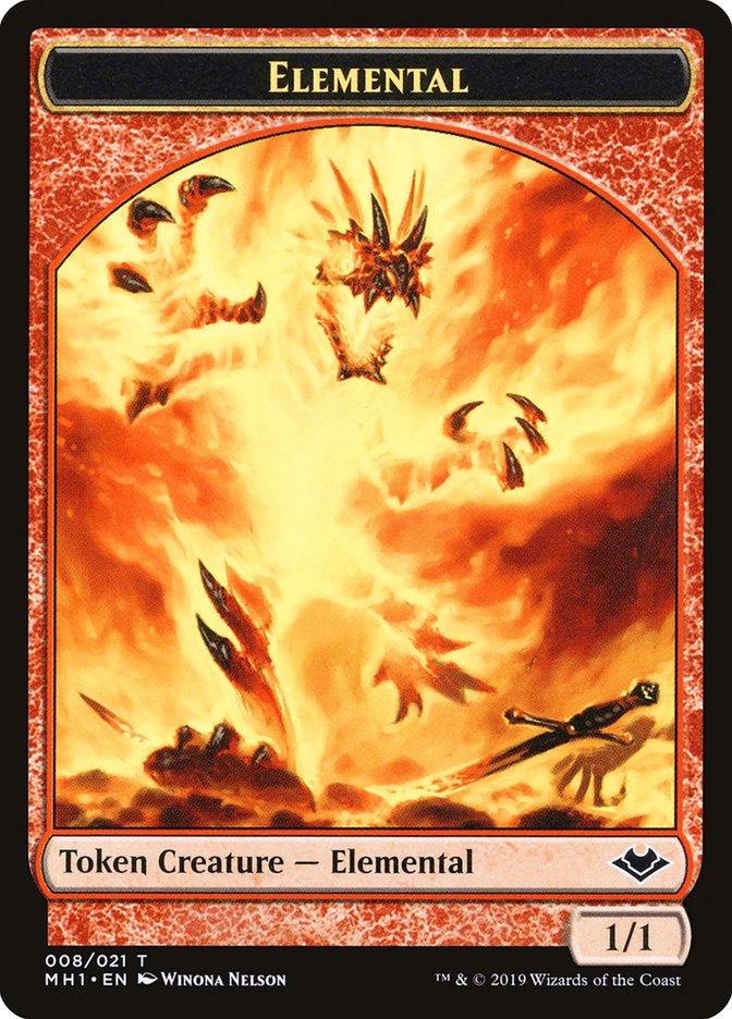 Elemental Token (008/021) [Modern Horizons Tokens] | Tables and Towers