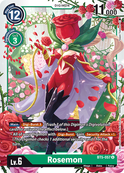 Rosemon [BT5-057] [Battle of Omni] | Tables and Towers