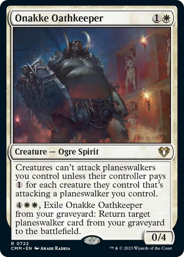 Onakke Oathkeeper [Commander Masters] | Tables and Towers