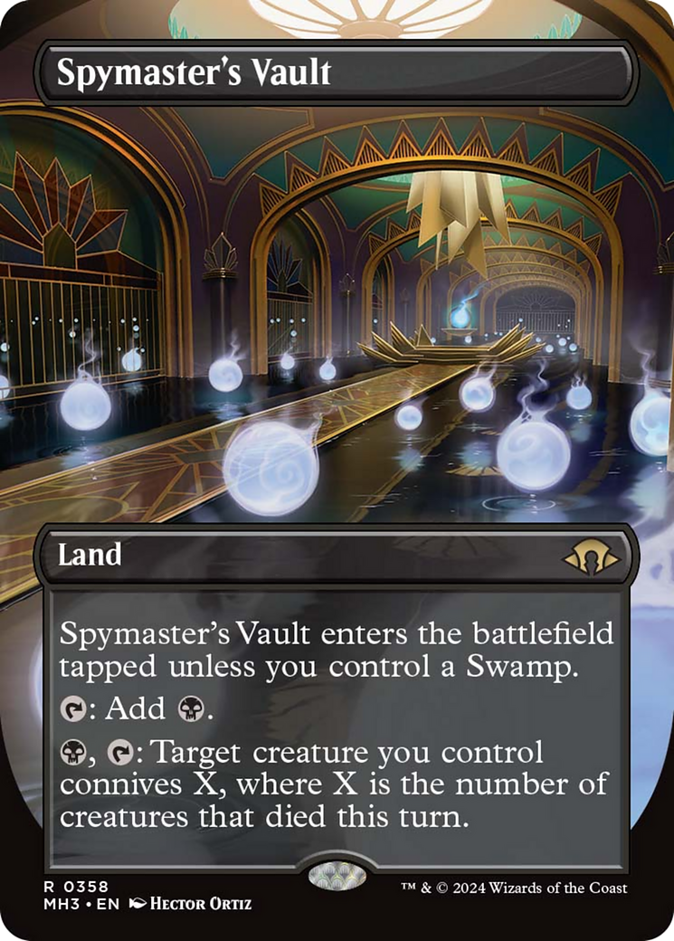 Spymaster's Vault (Borderless) [Modern Horizons 3] | Tables and Towers