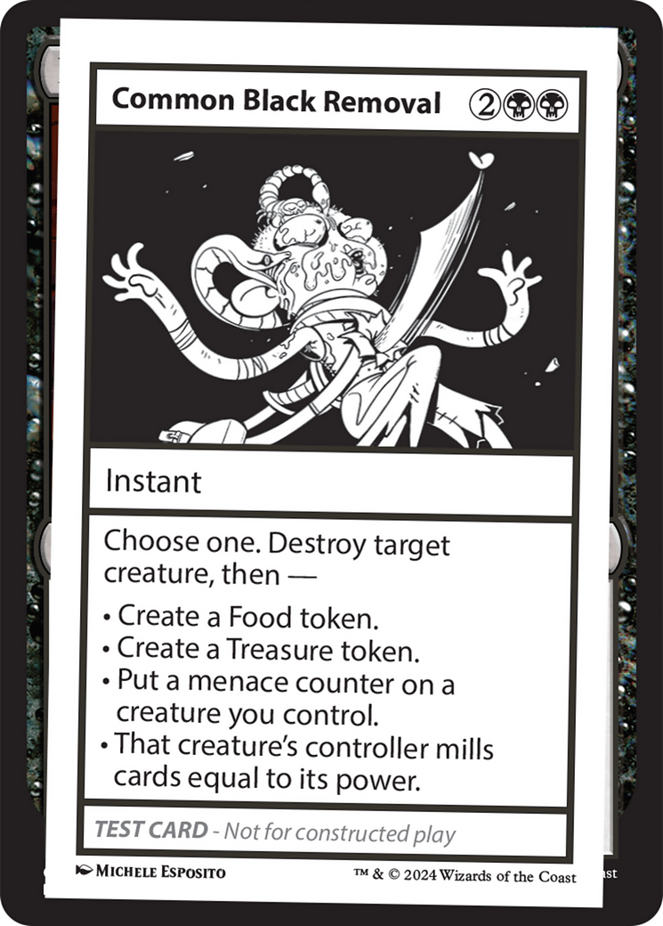 Common Black Removal [Mystery Booster 2 Playtest Cards] | Tables and Towers