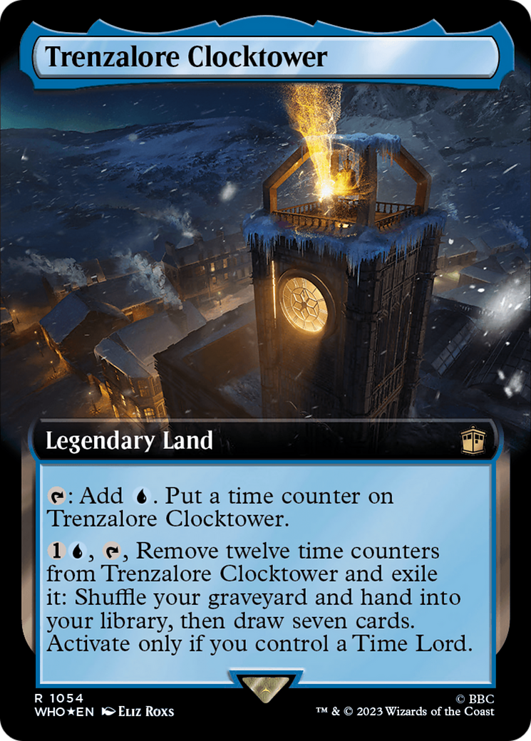 Trenzalore Clocktower (Extended Art) (Surge Foil) [Doctor Who] | Tables and Towers