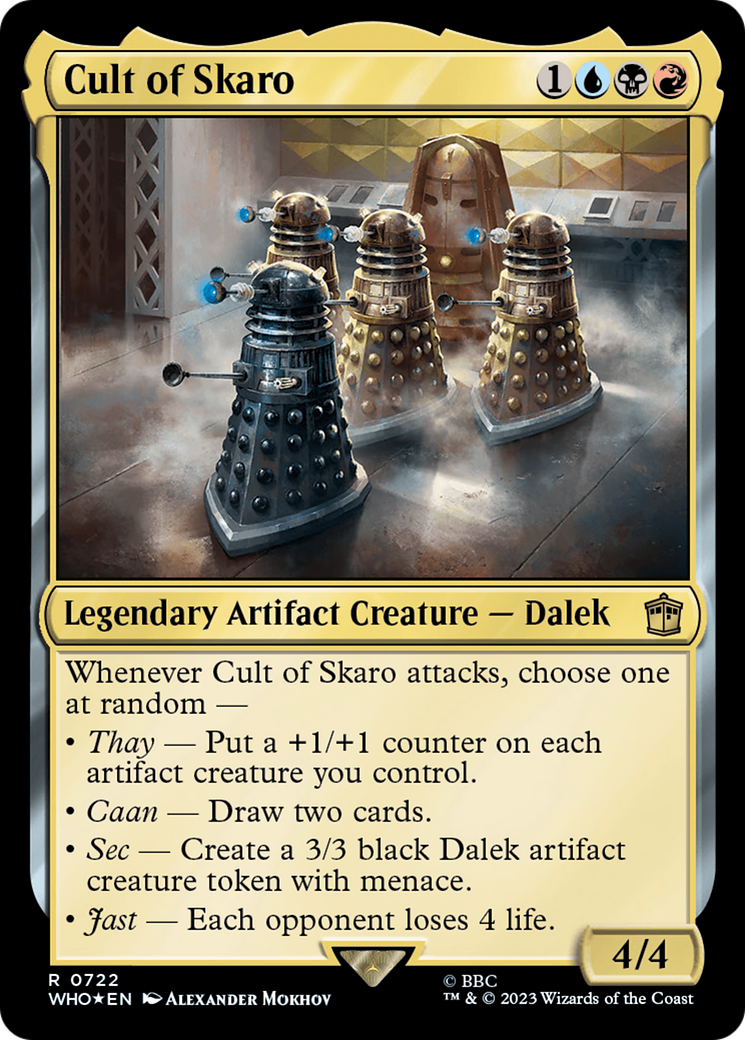 Cult of Skaro (Surge Foil) [Doctor Who] | Tables and Towers