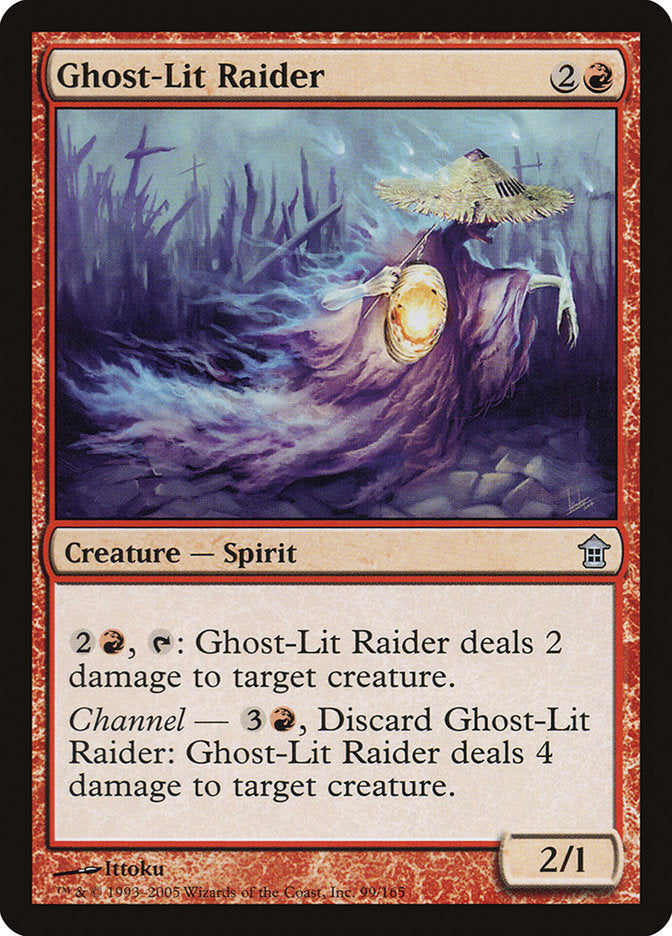 Ghost-Lit Raider [Saviors of Kamigawa] | Tables and Towers