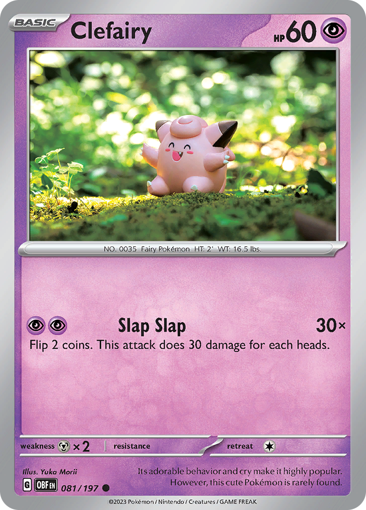 Clefairy (081/197) [Scarlet & Violet: Obsidian Flames] | Tables and Towers