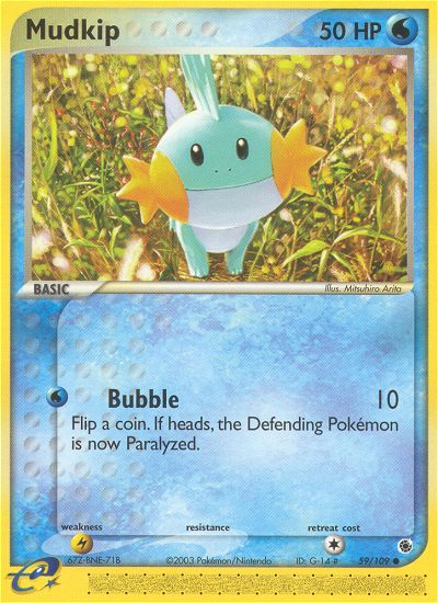 Mudkip (59/109) [EX: Ruby & Sapphire] | Tables and Towers