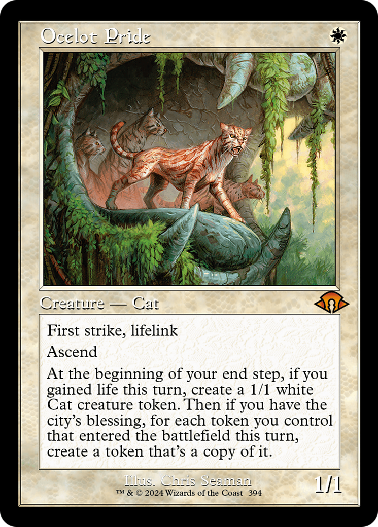 Ocelot Pride (Retro) [Modern Horizons 3] | Tables and Towers