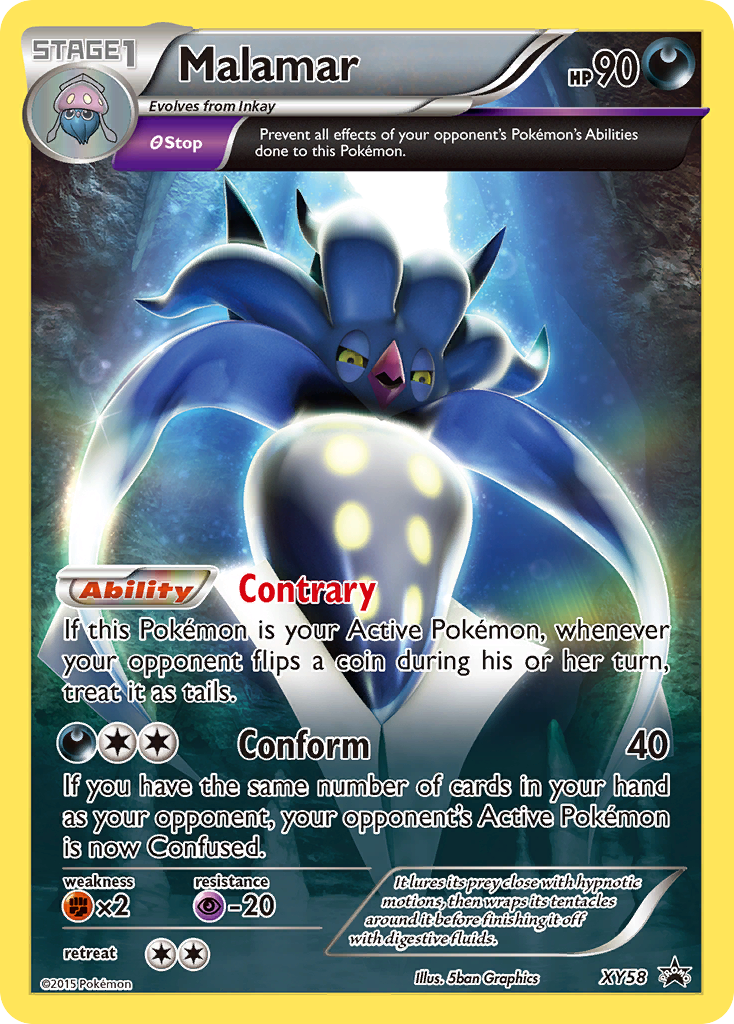 Malamar (XY58) [XY: Black Star Promos] | Tables and Towers