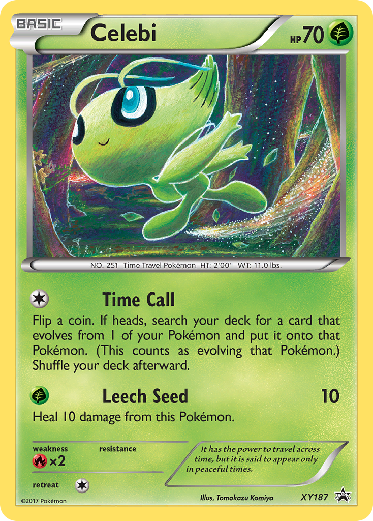 Celebi (XY187) [XY: Black Star Promos] | Tables and Towers