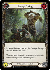 Savage Swing (Yellow) [U-WTR021] (Welcome to Rathe Unlimited)  Unlimited Normal | Tables and Towers