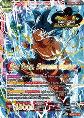 Son Goku // Son Goku, Supreme Warrior (2021 Championship 1st Place) (BT16-001) [Tournament Promotion Cards] | Tables and Towers