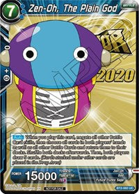 Zen-Oh, The Plain God (BT2-060) [Tournament Promotion Cards] | Tables and Towers