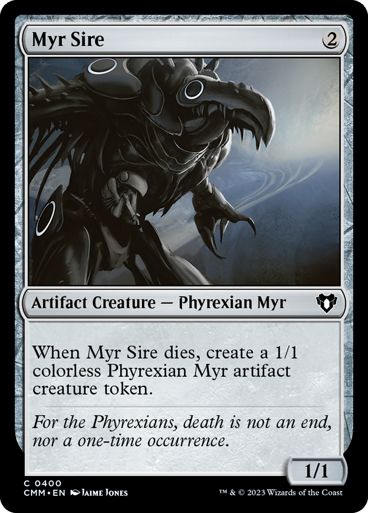 Myr Sire [Commander Masters] | Tables and Towers