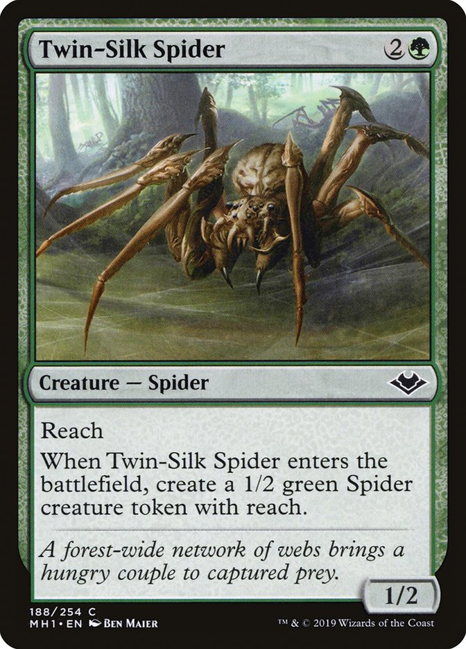 Twin-Silk Spider [Modern Horizons] | Tables and Towers